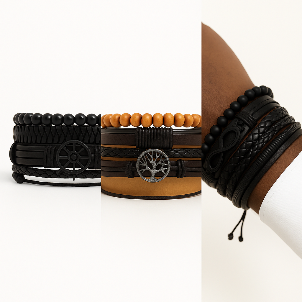 Bracelets Élégance En Cuir