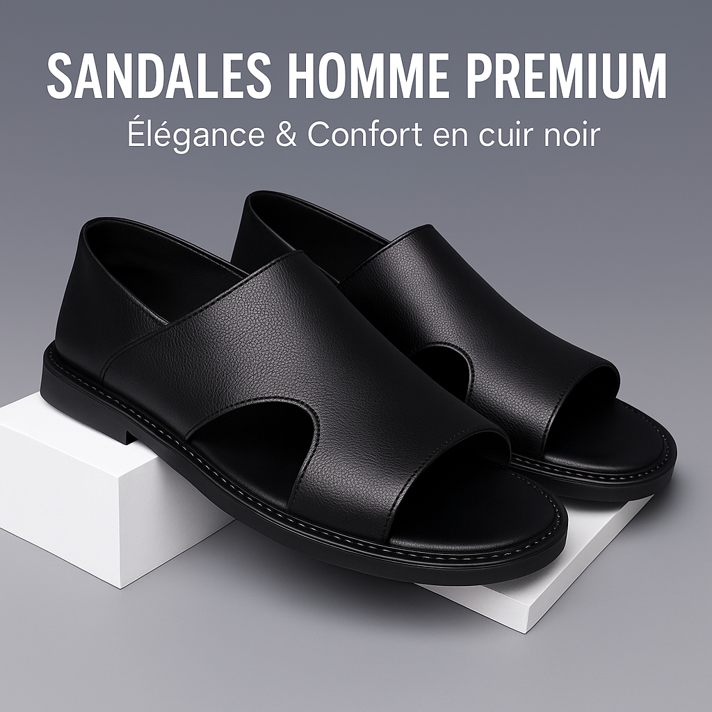 Sandales en cuir – Élégance & Confort