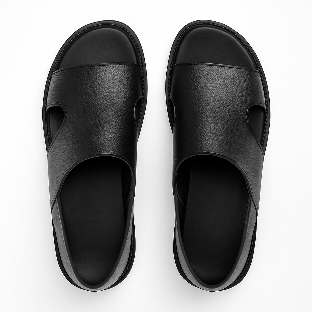 Sandales en cuir – Élégance & Confort