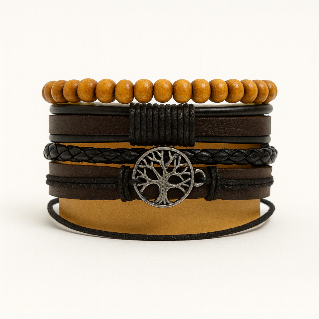 Bracelets Élégance En Cuir