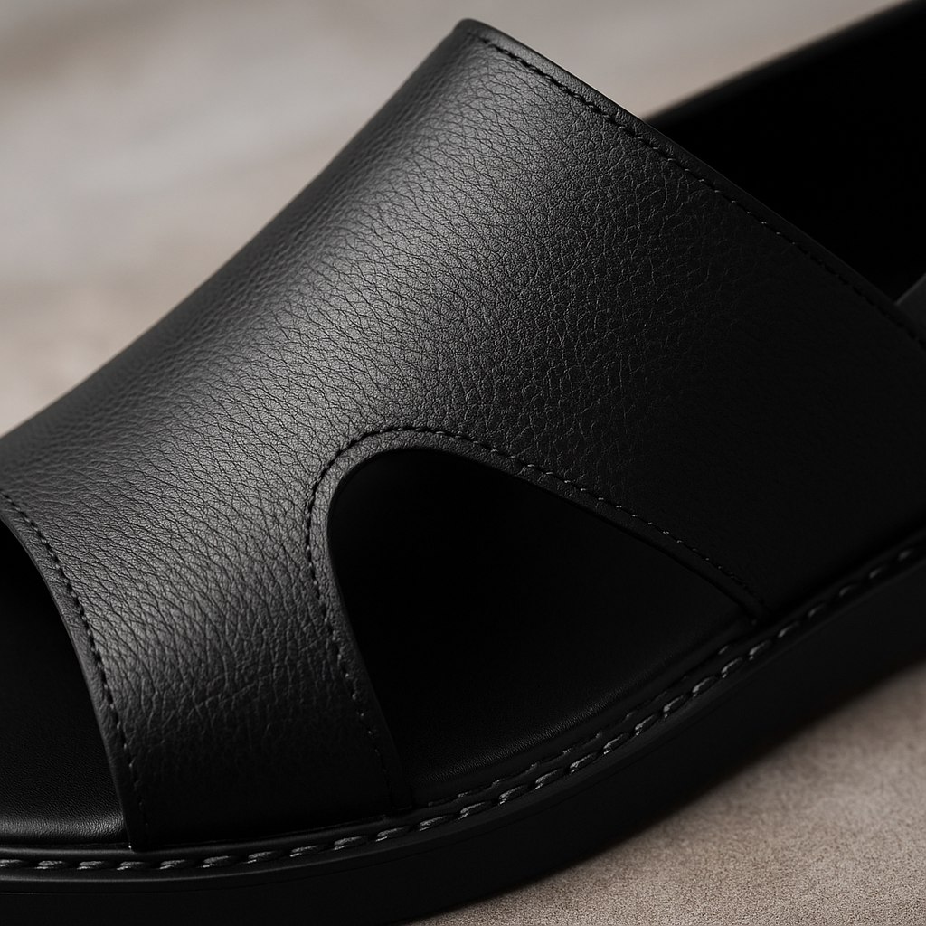 Sandales en cuir – Élégance & Confort