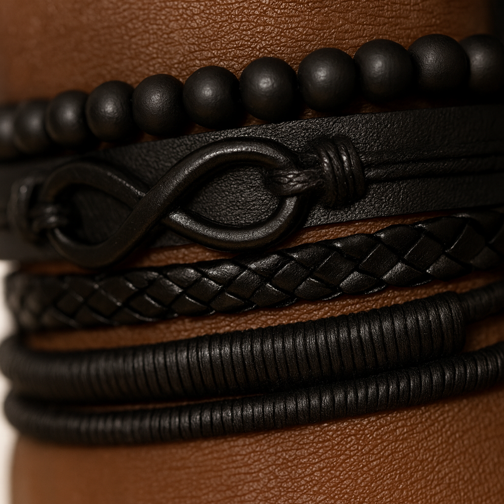 Bracelets Élégance En Cuir